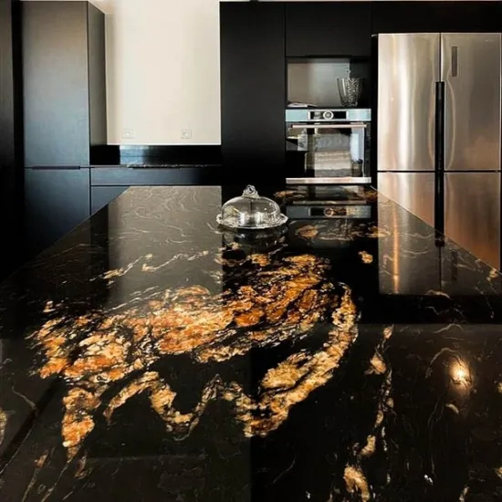 Plan De Travail Granit Cosmic Black